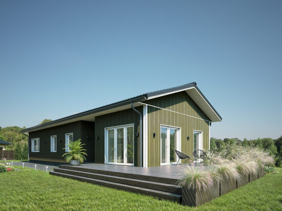 House with 105 m² and a 4-Bedroom Layout