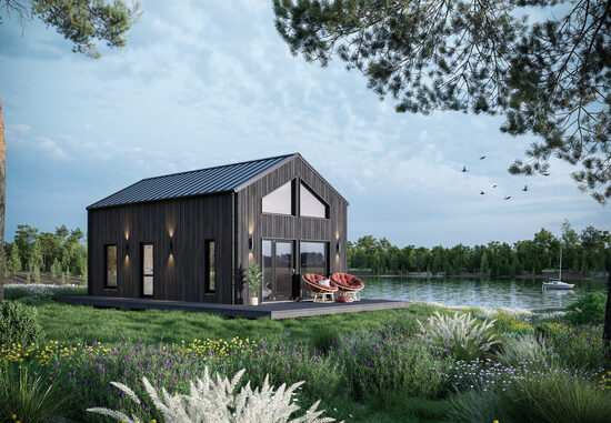 Māja "BARN Loft" - plaša 1. grupas ēka ar apbūves laukumu 60m2