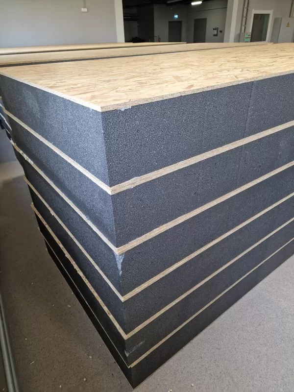 Panels in the factory